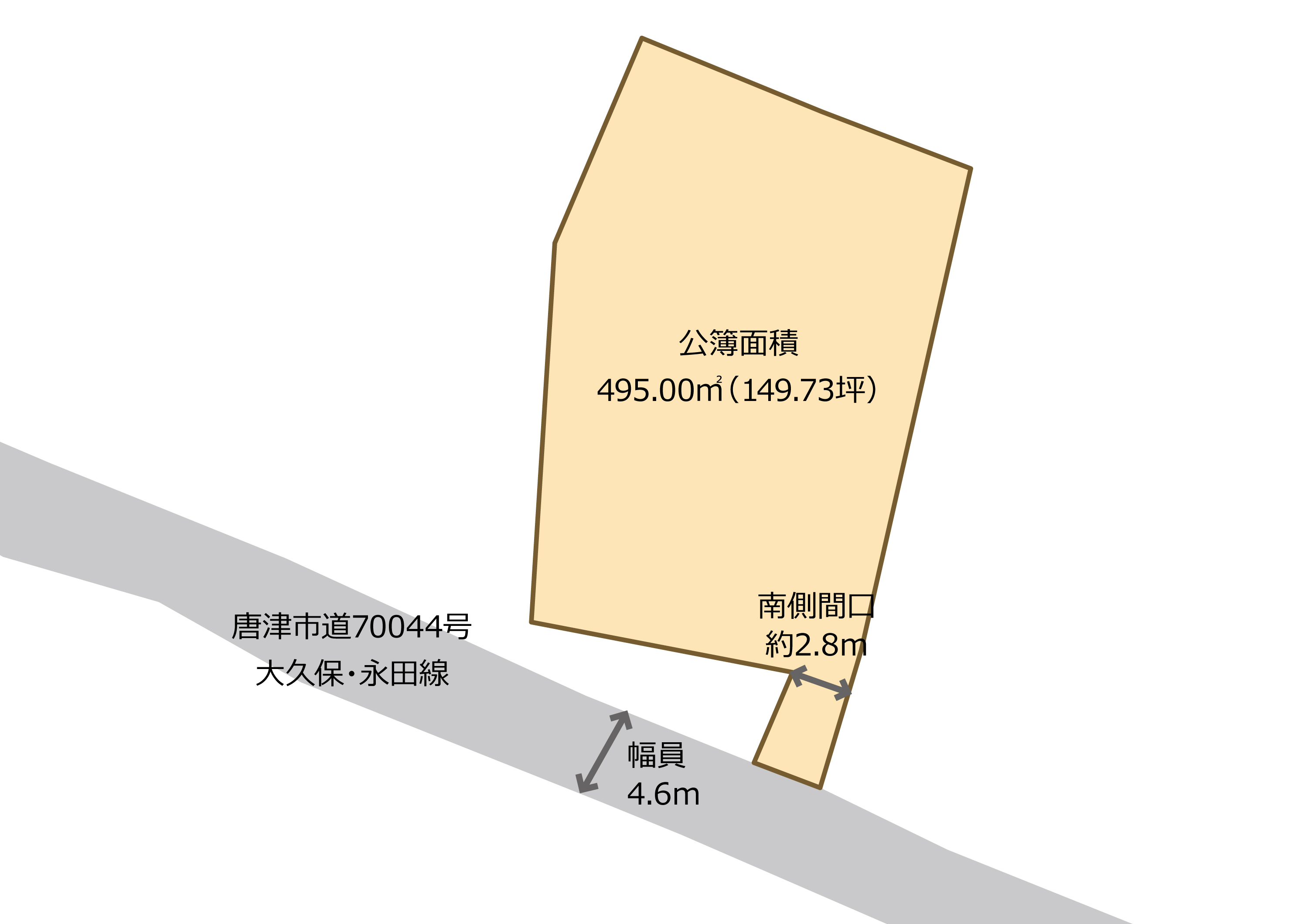 鎮西町名護屋麦原土地